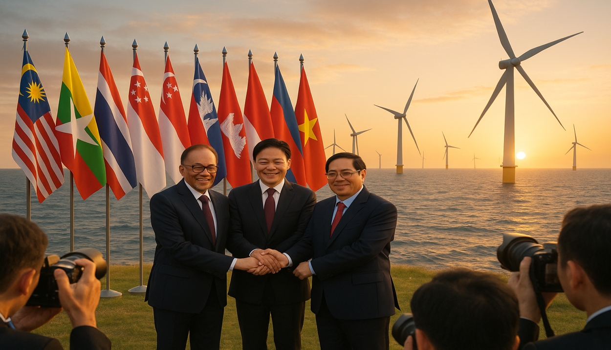 Malaysia & Singapura Teroka Import Tenaga Angin Dari Vietnam — Langkah Sulung Wujudkan ‘Supergrid’ ASEAN?