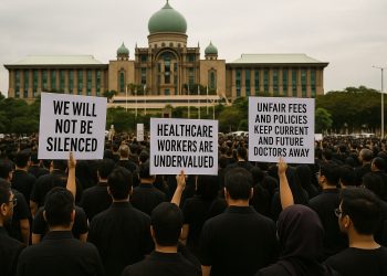 Protes Dengan Akta Papar Harga, Doktor Swasta Buat Perhimpunan Depan Pejabat PMX