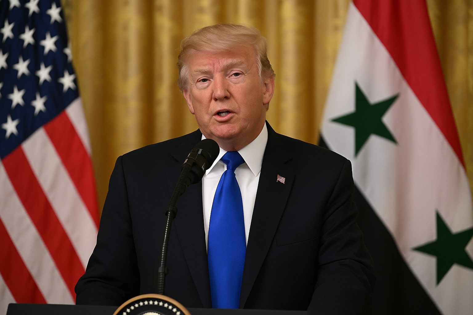 Trump Buat Perubahan Dasar Amerika Mengejut, Tarik Balik Sekatan Ke Atas Syria