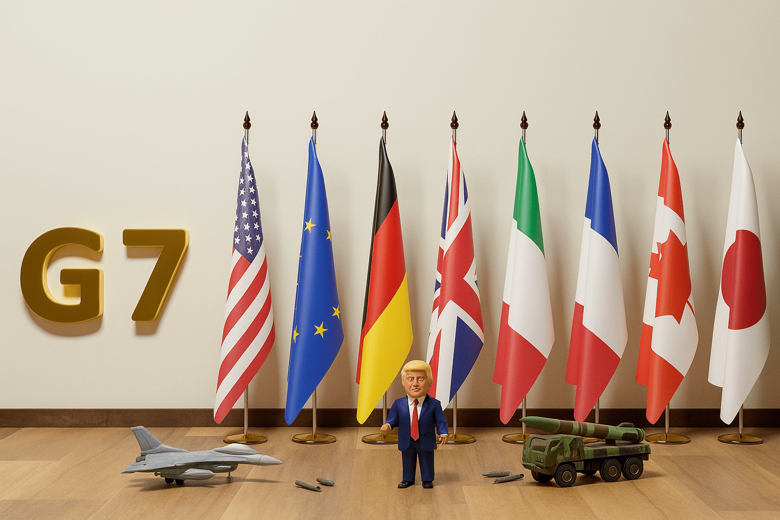 Pemimpin G7 Bersidang Di Kanada, Fokus Krisis Timur Tengah & Tarif Trump
