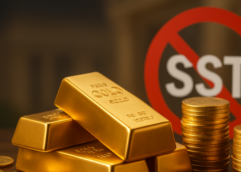 Sah! Kerajaan Umum Emas Bebas Cukai SST