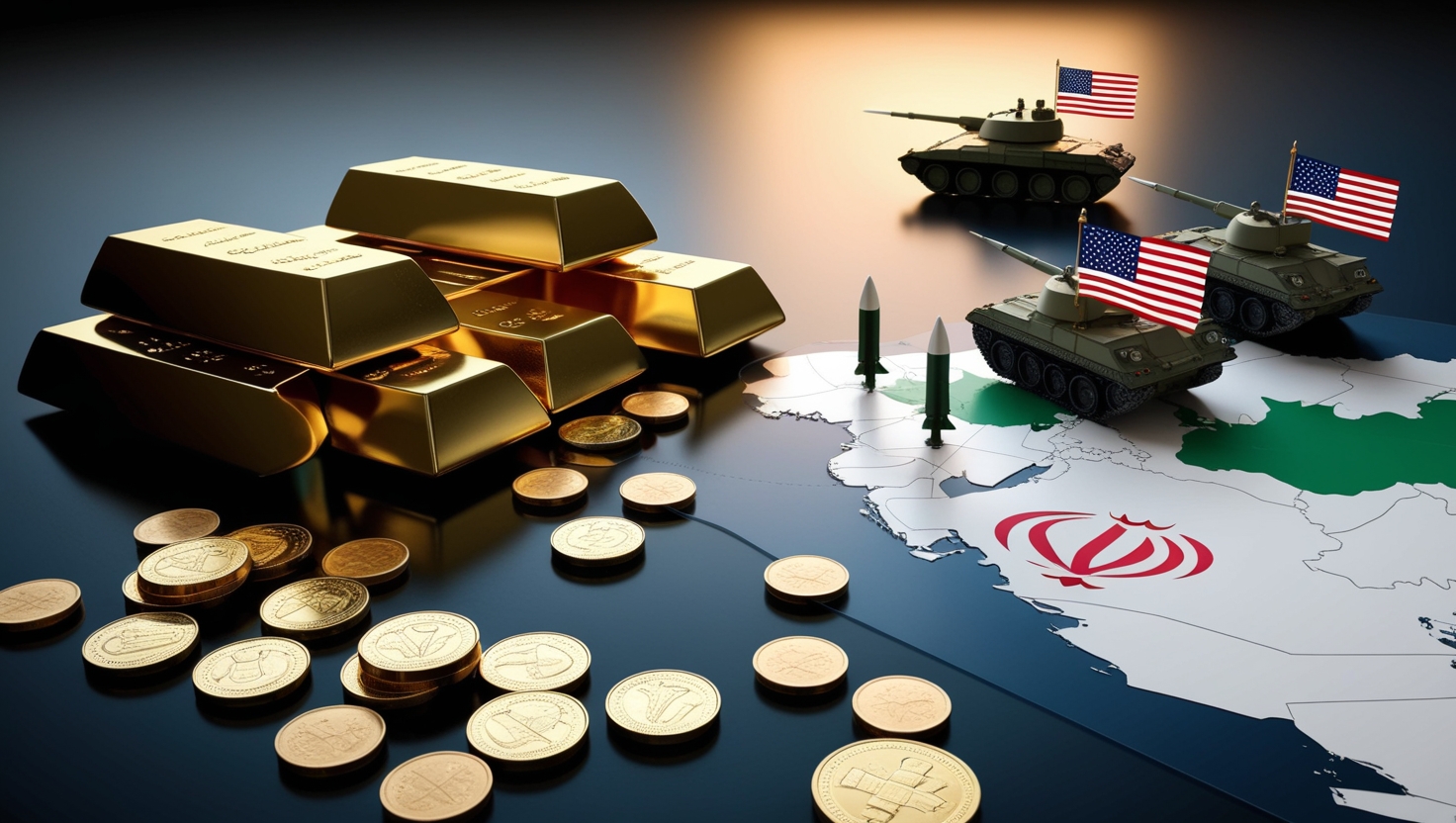 Emas Meroket Sentuh Paras Tertinggi, Konflik AS-Iran Cetus Lonjakan Tinggi!