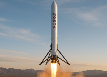 Honda Berjaya Lancar & Daratkan Roket Guna Semula