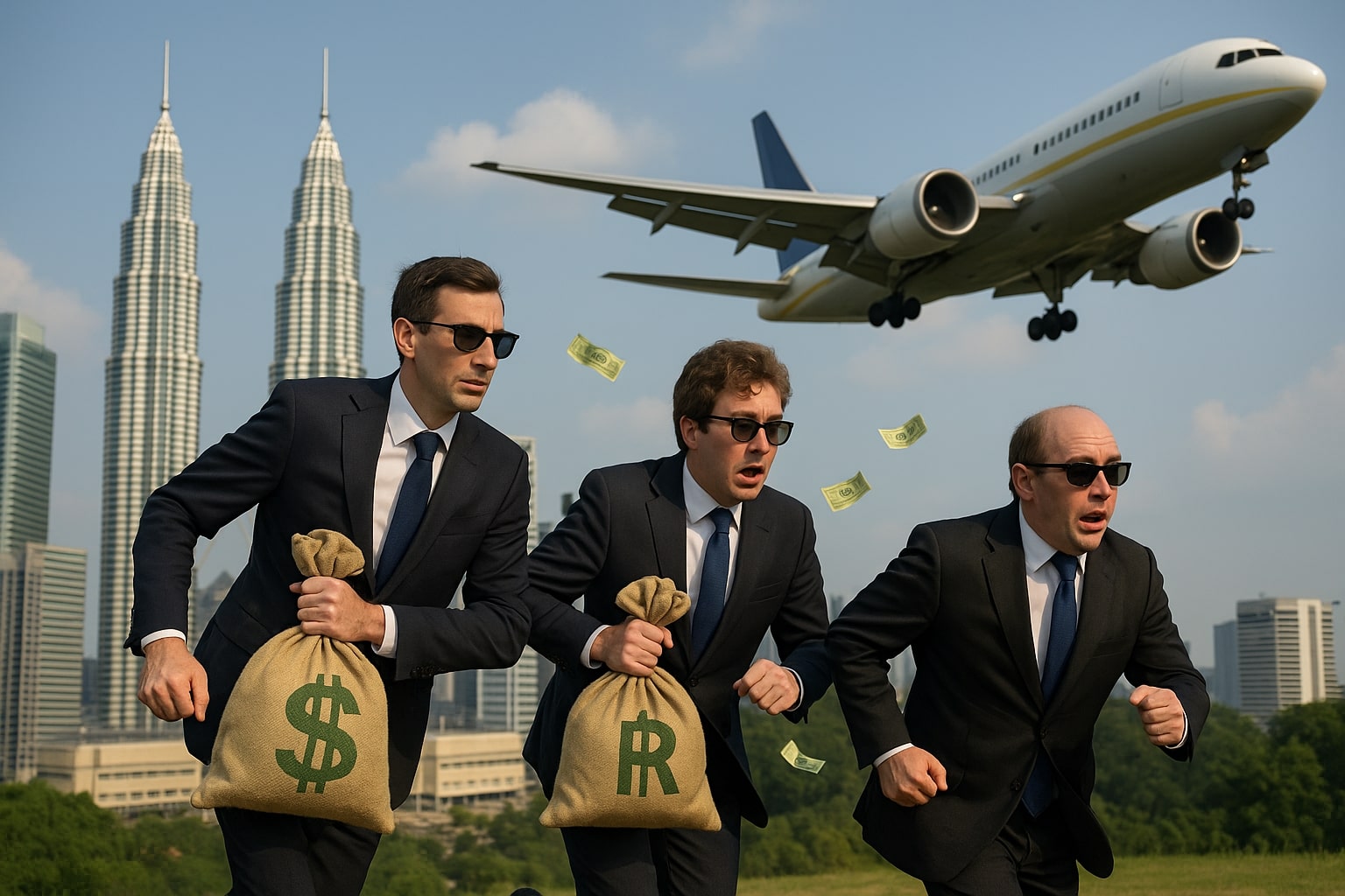 Pelabur Asing Cabut Lari Lagi – RM565 Juta Lesap Dari Bursa Malaysia!