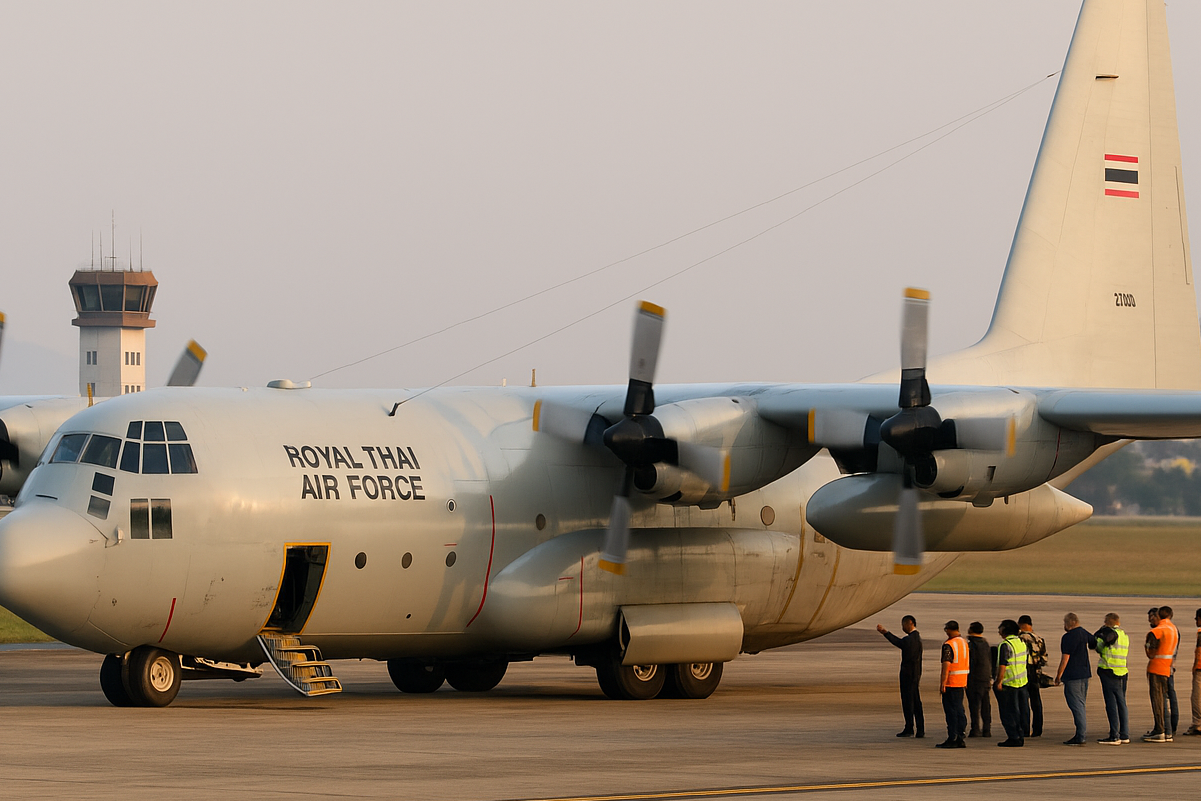 Thailand Sedia Pesawat Tentera Pindah Rakyat Dari Israel & Iran