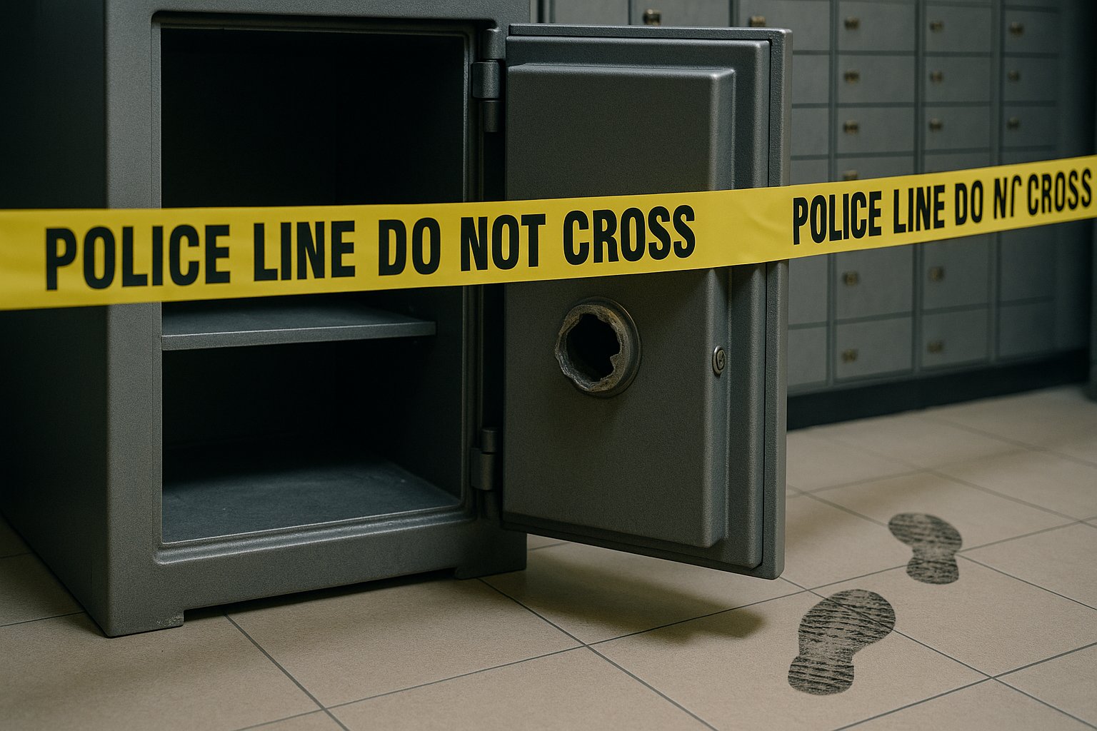 Emas Cagaran Seberat 59kg ‘Hilang’ Dari Peti Bank!