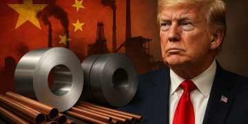 Tuduh China Langgar Perjanjian, Trump Gandakan Tarif Logam ke 50%