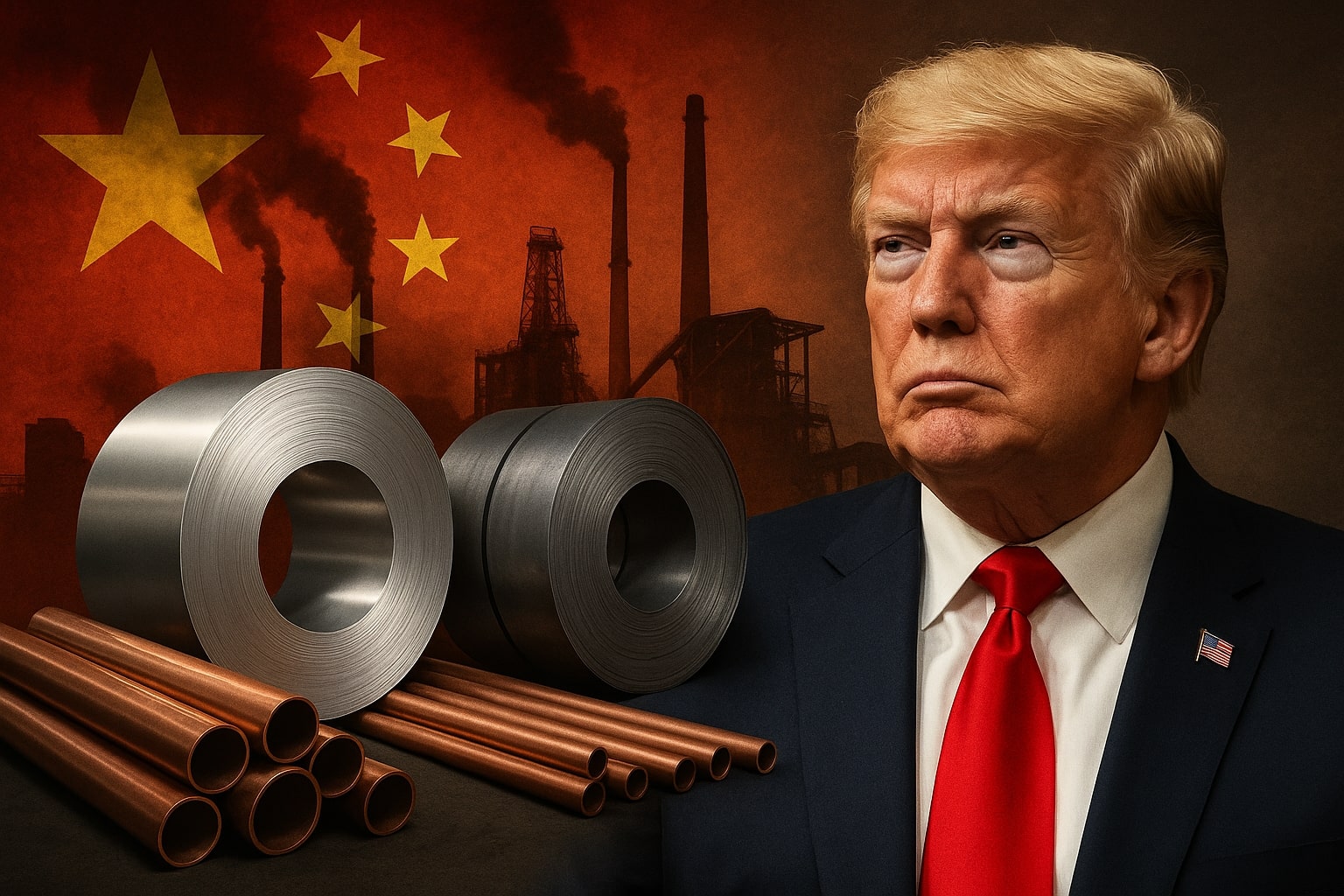 Tuduh China Langgar Perjanjian, Trump Gandakan Tarif Logam ke 50%