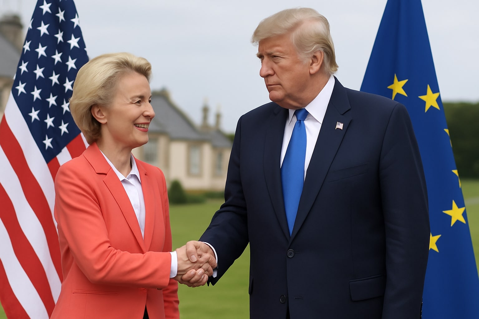 EU Berjaya Capai Rundingan Perdagangan Bersama Amerika, Tarif Turun 15%!