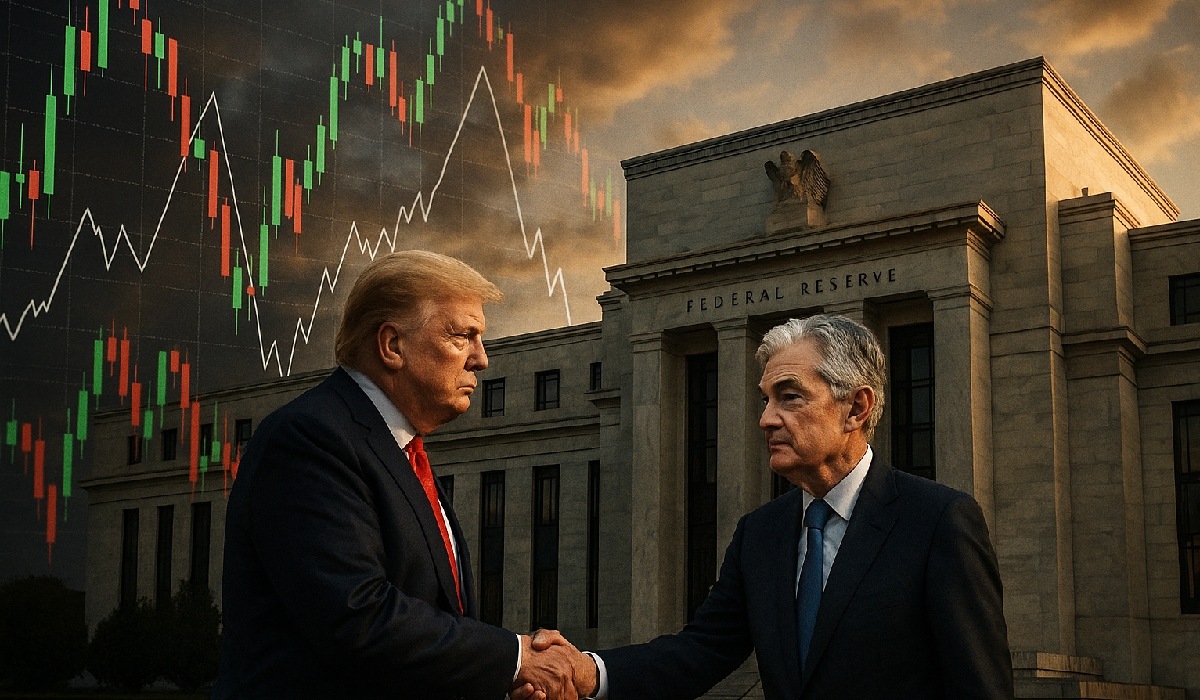 Pasaran Saham Bercampur Ketika Trump Jumpa Powell Di Federal Reserve!