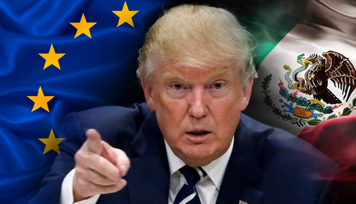 Trump Ugut Tarif 30% Terhadap Eropah & Mexico!