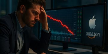 Pasaran Saham Merosot Ketika Pelabur Menanti Laporan Kewangan Amazon & Apple