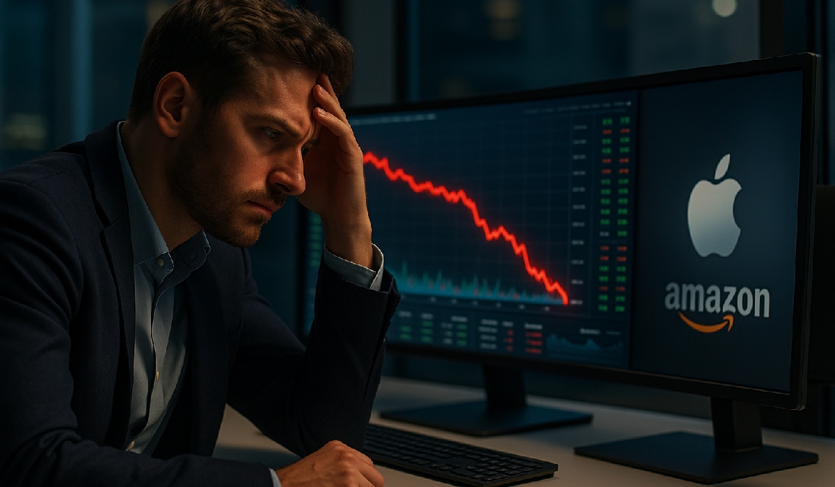 Pasaran Saham Merosot Ketika Pelabur Menanti Laporan Kewangan Amazon & Apple