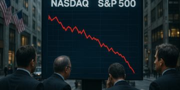 Nasdaq & S&P 500 Merosot Ketika Pelabur Menanti Sidang Jackson Hole!