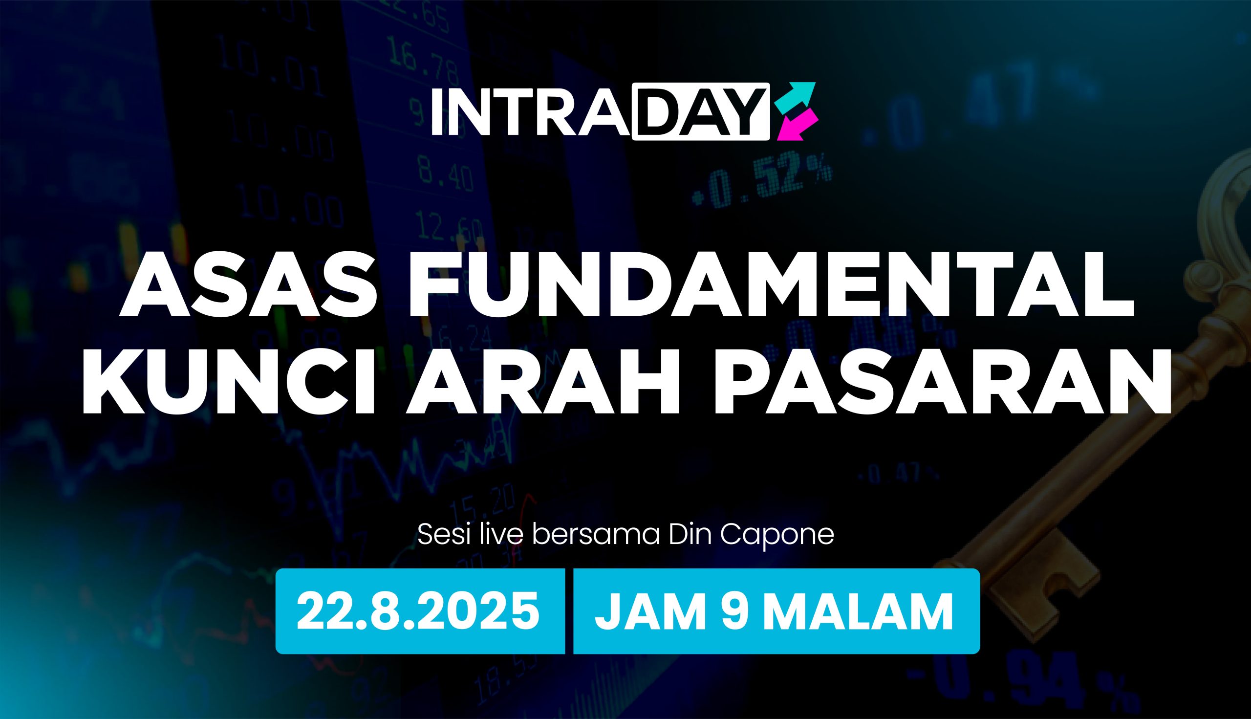 Webinar Eksklusif: Asas Fundamental Kunci Arah Pasaran