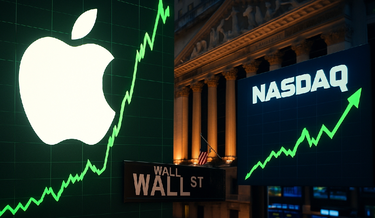 Apple Pacu Kenaikan Nasdaq, Wall Street Ditutup Lebih Tinggi!