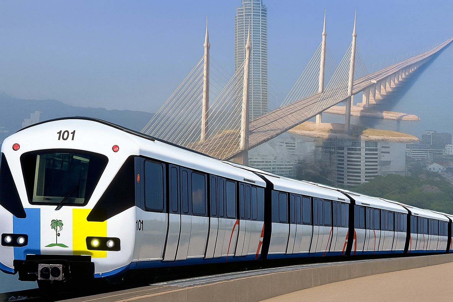 Kos LRT Pulau Pinang Naik RM16.8 Bilion