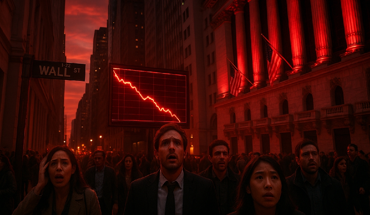 Wall Street Jatuh Selepas Data AS Gugat Jangkaan Potongan Lanjut Kadar Fed