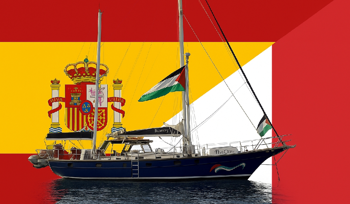 Sepanyol & Itali Hantar Kapal Perang Iringi Flotilla