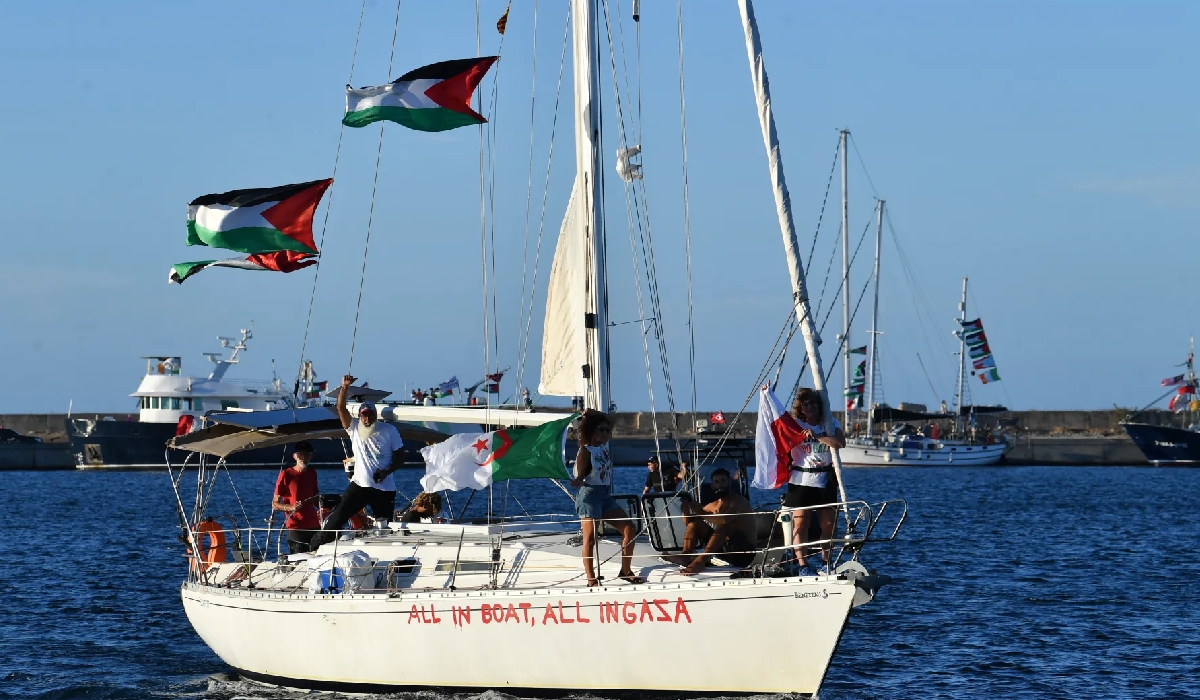 Israel Halang Kapal Bantuan Flotila Masuk Gaza