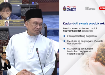 Bajet 2026: Kadar Duti Rokok & Minuman Keras Dinaikkan!