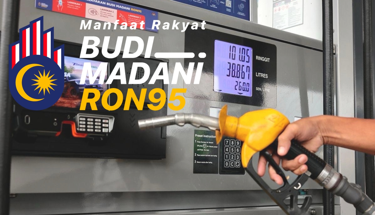 Inisiatif Budi95 Rekod Jualan RON95 RM727.7 Juta!