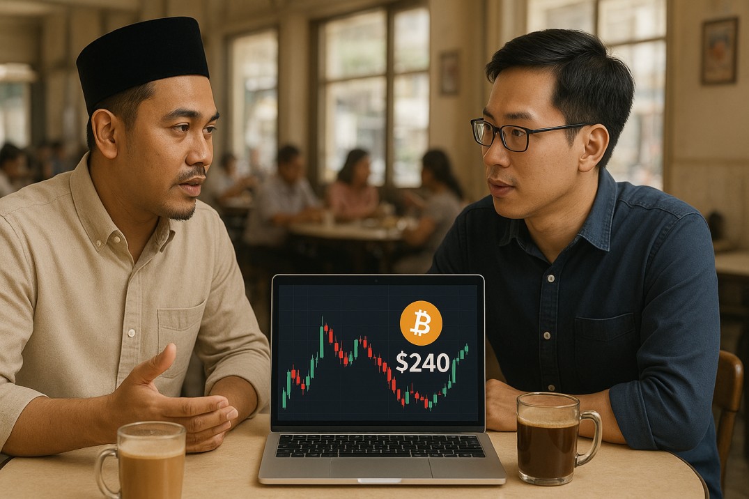 Pernah Beli BITCOIN Harga $240, Tapi Jual Harga $1,000