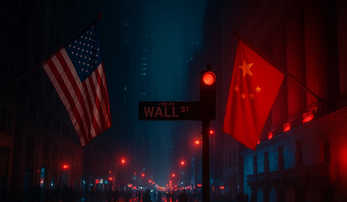 Wall Street Bercampur Akibat Ketegangan AS-China