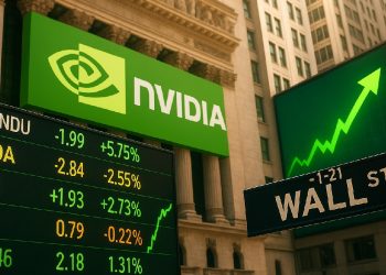 Saham Nvidia Pacu Kenaikan Indeks Utama Wall Street!