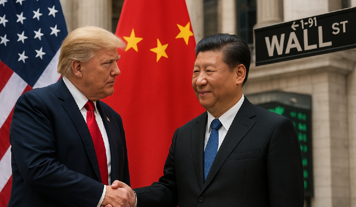 Wall Street Naik Selepas Pertemuan Trump & Xi Jinping Disahkan