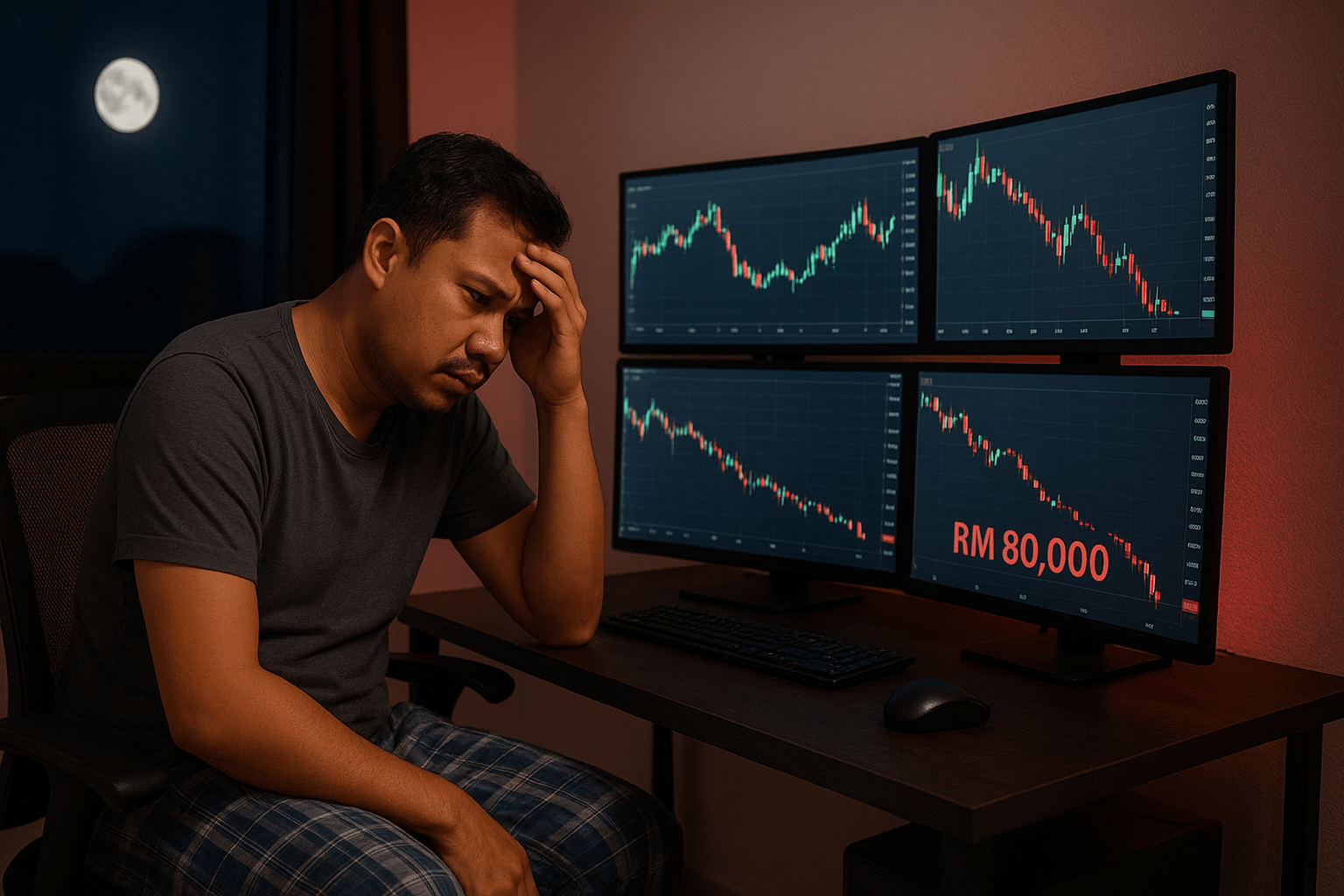 “Aku Rugi RM80,000 Sebab Ego Sendiri, 7 Tahun Dalam Market, Ini Pengakuan Paling Berat Aku Nak Tulis”