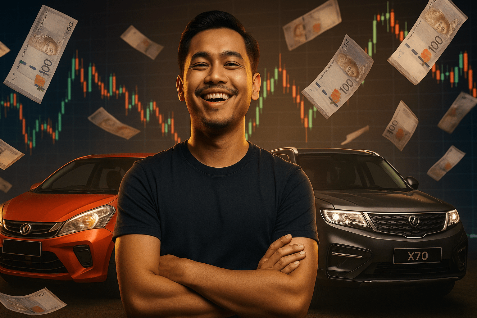 “Trading Bantu Bayarkan Kereta Ibu & Adik”