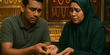 “Gadai Barang Kemas Isteri RM18,000 Demi Trading”