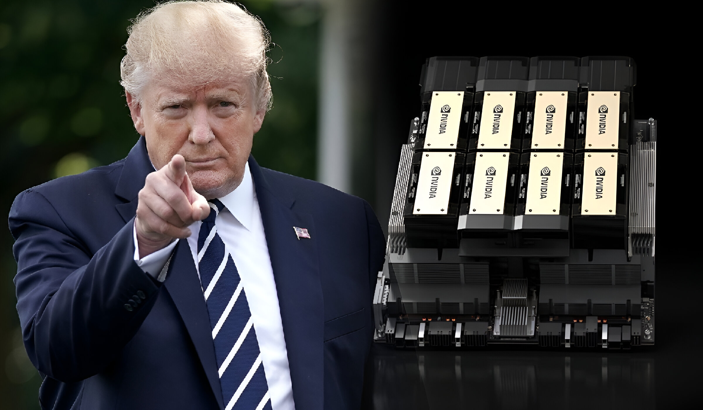 Trump Lulus Jualan Cip AI Nvidia H200 Ke China!