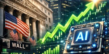 Wall Street Ditutup Tinggi Susulan Lonjakan Saham Cip AI