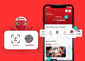 CIMB Kini Perkenalkan Akses Face ID Atau Cap Jari Pengguna!