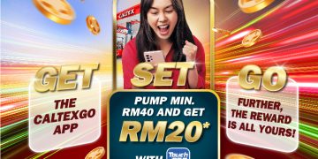 CaltexGO Tawar Ganjaran RM20 Buat Pengguna BUDI95!