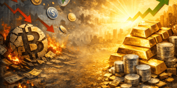 Stablecoin Menyusut, Pelabur Lari Ke Emas & Perak?