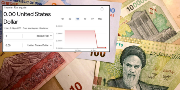 Rial Cecah Paras Terendah Dalam Sejarah Susulan Protes Rakyat Iran!