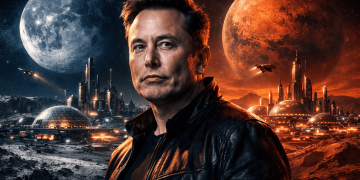 Elon Musk Rancang Bina Bandar Di Bulan & Marikh!