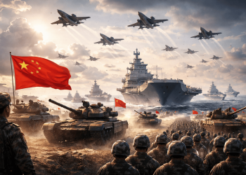 China Umum Bajet Pertahanan Naik 7% Pada 2026