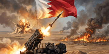 Peluru Berpandu Patriot Dalam Letupan Bahrain Didakwa Milik AS?