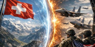 Switzerland Sekat Pesawat Tentera AS Guna Ruang Udara!