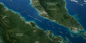 Indonesia Cadang Kenakan Caj Ke Atas Kapal-Kapal di Selat Melaka