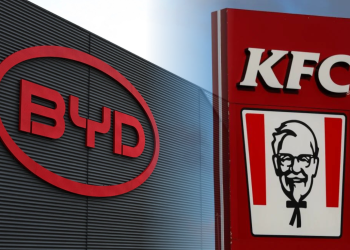 BYD & KFC Jalin Kerjasama, Pelanggan Boleh Makan Sambil Caj Kereta!