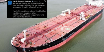 Kedutaan Iran Sahkan Kapal Malaysia Berjaya Lepasi Selat Hormuz