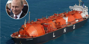 Rusia Tawar Harga Diskaun 40% LNG Buat Pasaran Asia Selatan