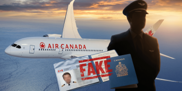 Juruterbang Air Canada Didakwa Terbang 17 Tahun Guna Lesen Palsu!