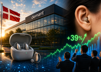 Demant Lancar Alat Bantu Pendengaran AI, Saham Meroket 39%!