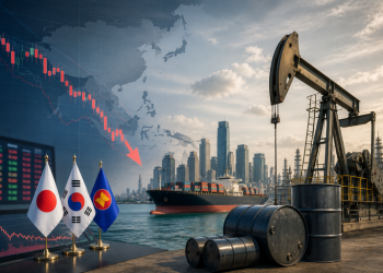Saham Asia Jatuh, Lonjakan Minyak Gugat Pelaburan AI